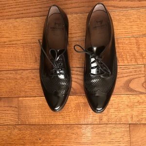 Wonders Oxford Leather Shoes